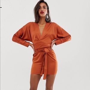 ASOS Mini Wrap Dress